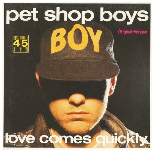 PET SHOP BOYS - LOVE COMES QUCKLY | 12" MAXI SINGLE USADO