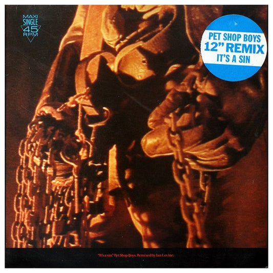 PET SHOP BOYS - IT'S A SIN (REMIX) | 12" MAXI SINGLE USADO