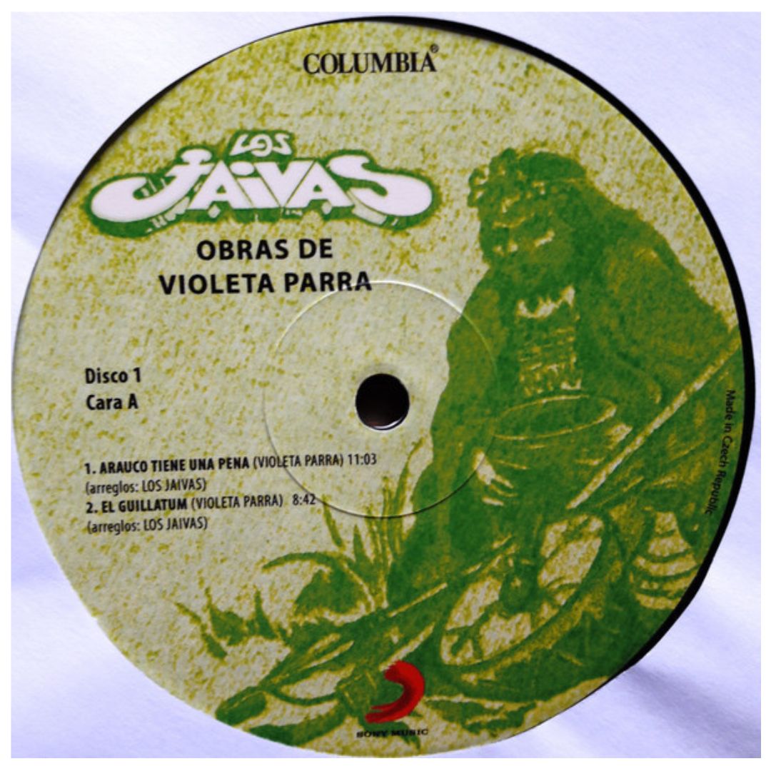 LOS JAIVAS - OBRAS DE VIOLETA PARRA (2LP) | VINILO