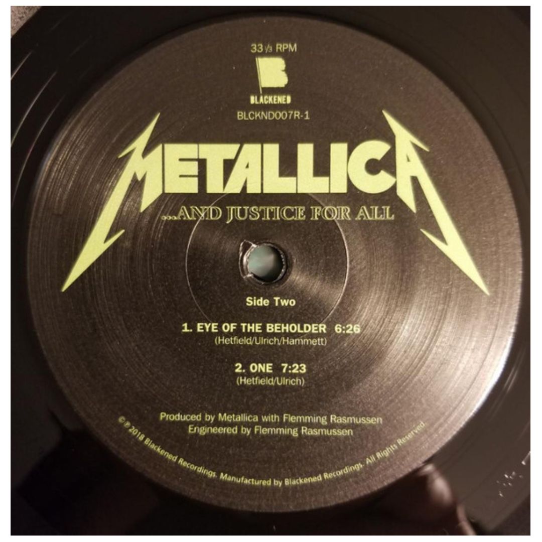 METALLICA  - ...AND JUSTICE FOR ALL (2LP) (BLACKENED) | (GREEN VINYL) | VINILO