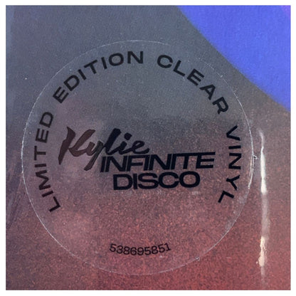 KYLIE MINOGUE - INFINITE DISCO (CLEAR VINYL) | VINILO