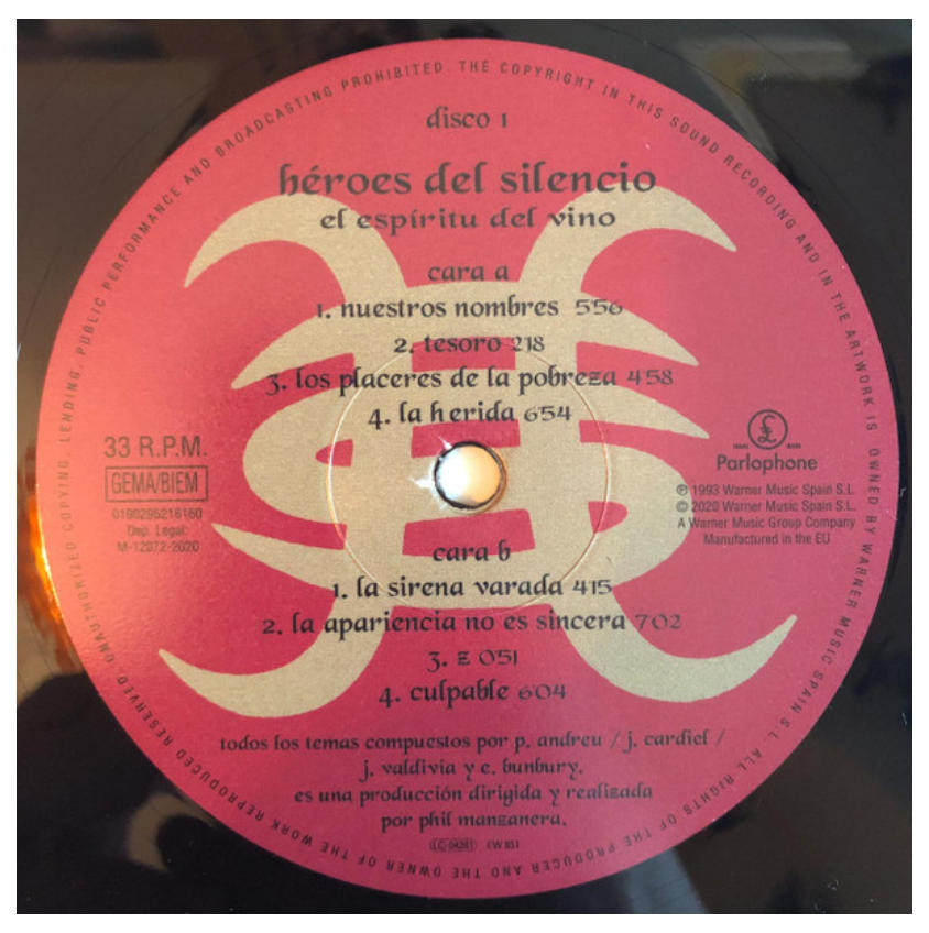 HEROES DEL SILENCIO - EL ESPIRITU DEL VINO (2LP+CD) | VINILO