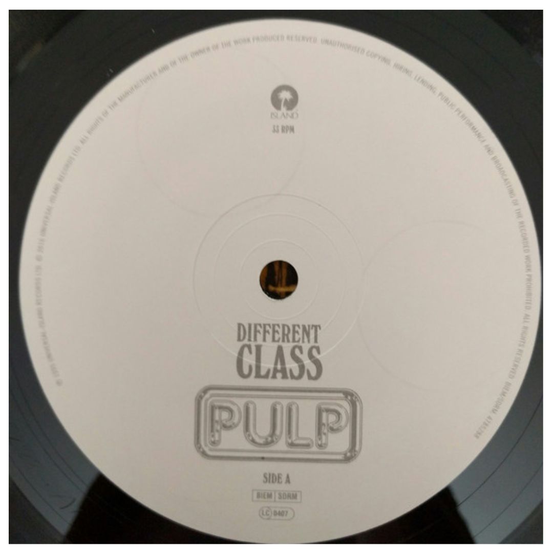 PULP - DIFFERENT CLASS | VINILO