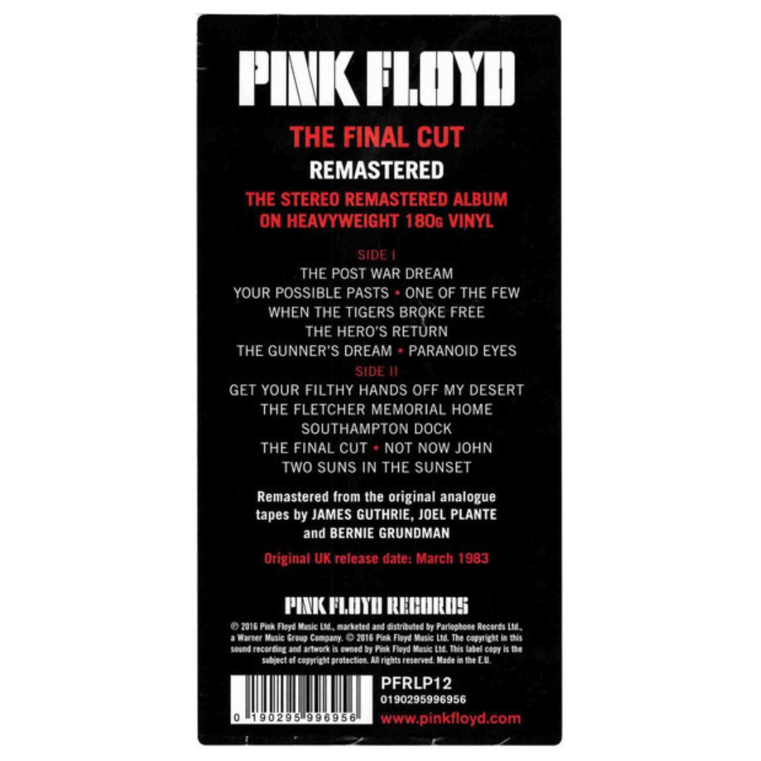 PINK FLOYD - THE FINAL CUT  | VINILO