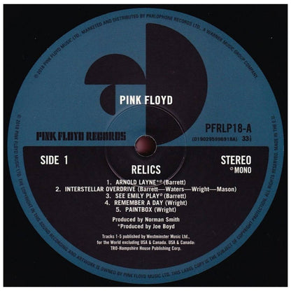 PINK FLOYD - RELICS | VINILO