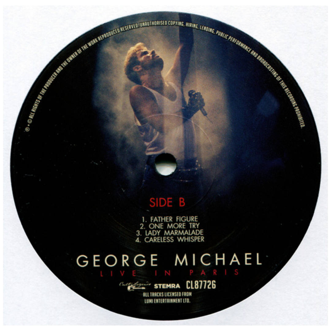 GEORGE MICHAEL - LIVE IN PARIS | VINILO