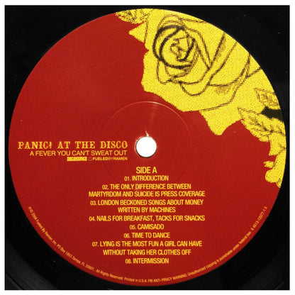 PANIC AT THE DISCO -  A FEVER YOU CAN'T SWEAT OUT | VINILO