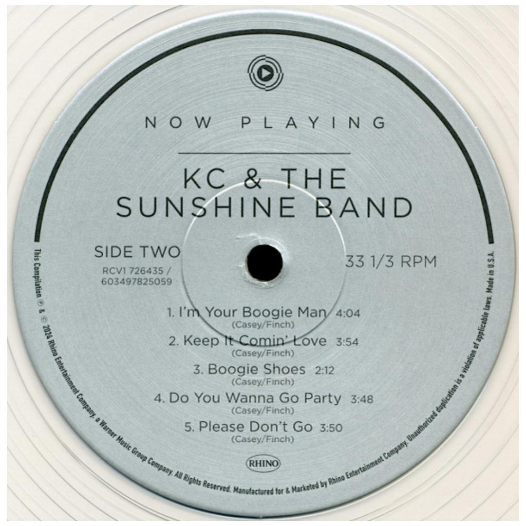 KC & THE SUNSHINE BAND - NOW PLAYING (CLEAR VINYL) | VINILO