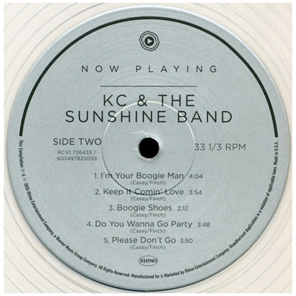 KC & THE SUNSHINE BAND - NOW PLAYING (CLEAR VINYL) | VINILO