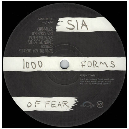 SIA - 1000 FORMS OF FEAR | VINILO