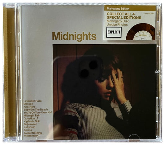 TAYLOR SWIFT - MIDNIGHTS (MAHOGANY EDITION) | CD