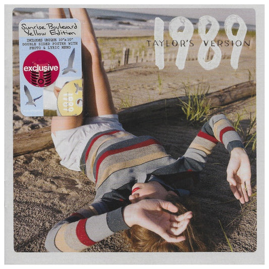 TAYLOR SWIFT - 1989 (TAYLOR'S VERSION) (+POSTER) YELLOW EDITION | CD