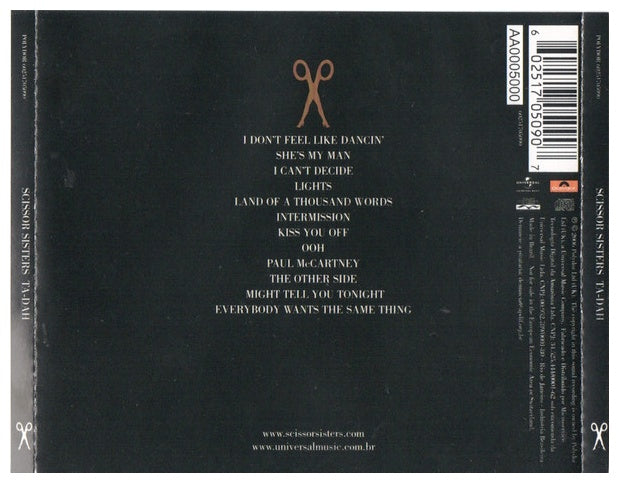 SCISSOR SISTERS - TA - DAH | CD