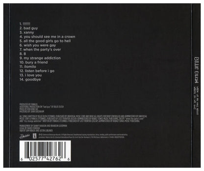 BILLIE EILISH - WHEN WE ALL FALL ASLEEP WHERE DO WE GO? | CD