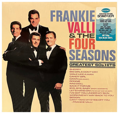 FRANKIE VALLI & THE FOUR SEASONS - GREATEST 60'S HITS (BLUE VINYL) | VINILO