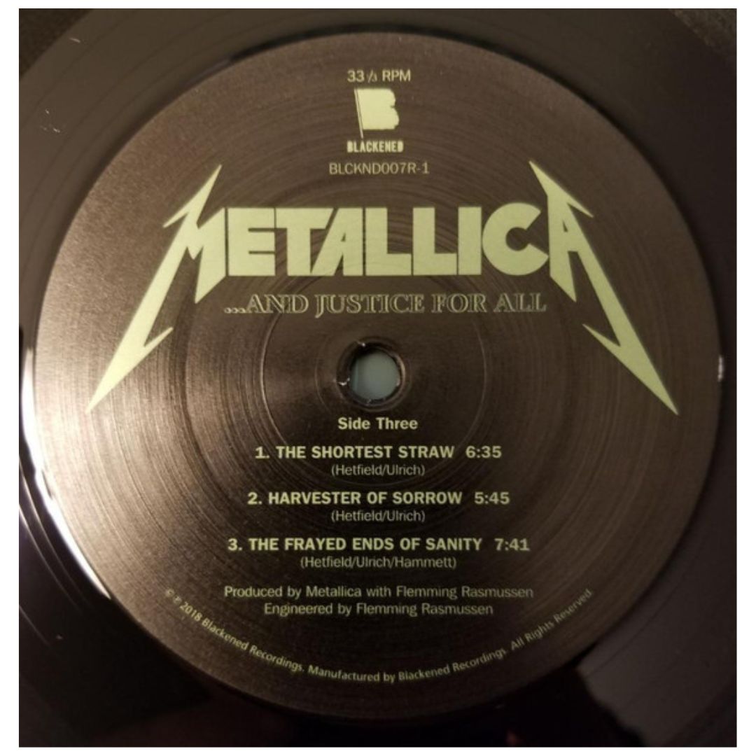 METALLICA  - ...AND JUSTICE FOR ALL (2LP) (BLACKENED) | (GREEN VINYL) | VINILO