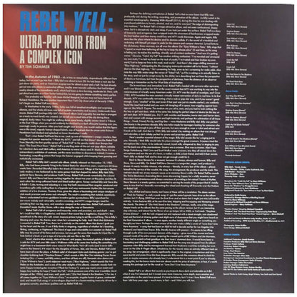 BILLY IDOL - REBEL YELL (2LP) (40TH ANNIVERSARY) | VINILO