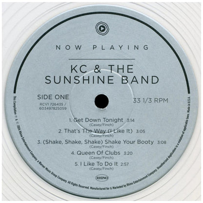 KC & THE SUNSHINE BAND - NOW PLAYING (CLEAR VINYL) | VINILO