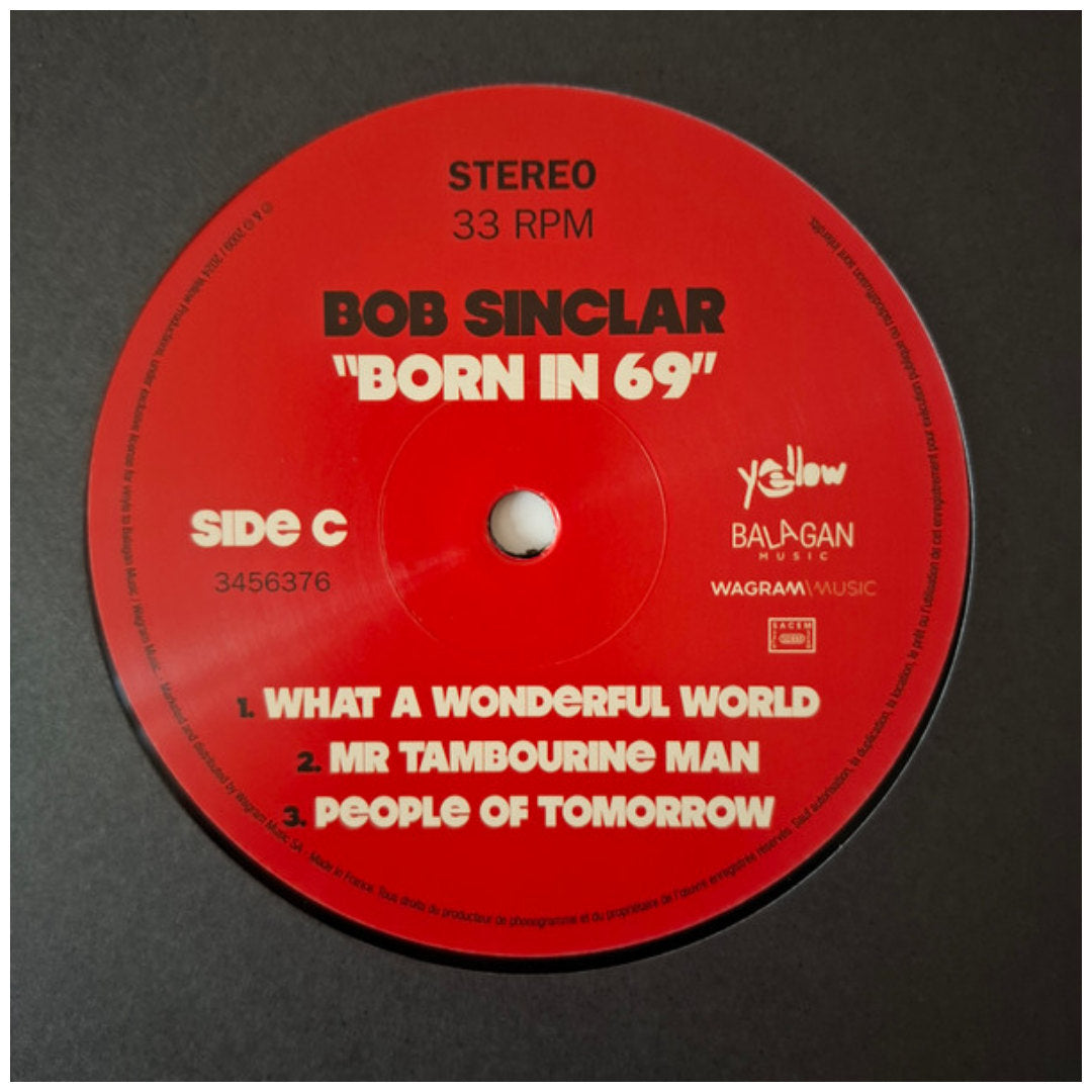 BOB SINCLAR - BORN IN 69 (2LP) (FRANCE) | VINILO