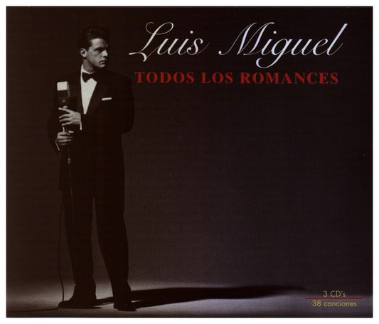 LUIS MIGUEL - TODOS LOS ROMANCES (3CD) | BOXSET