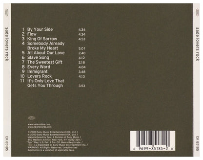 SADE - LOVERS ROCK | CD USADO