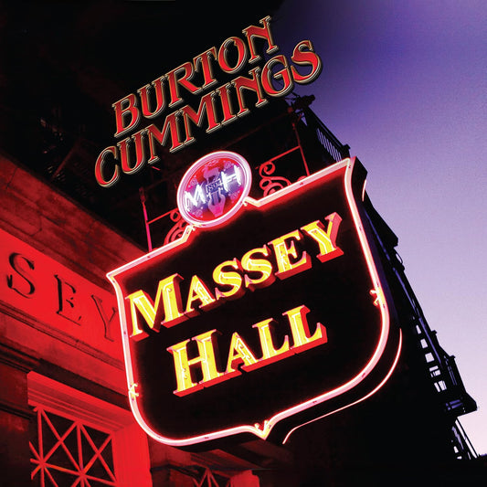 BURTON CUMMINGS - MASSEY HALL: LIVE IN TORONTO (2LP) (RED VINYL) | VINILO