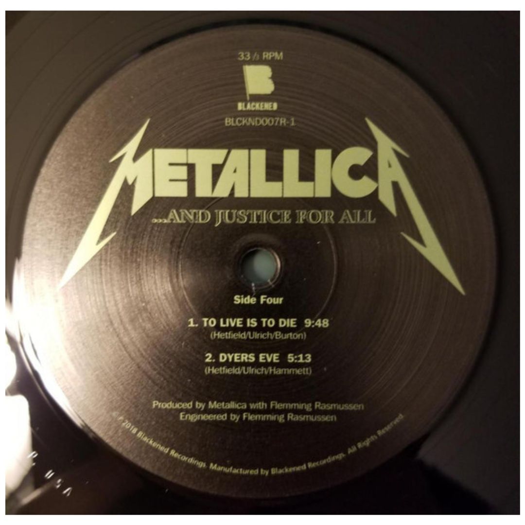 METALLICA  - ...AND JUSTICE FOR ALL (2LP) (BLACKENED) | (GREEN VINYL) | VINILO