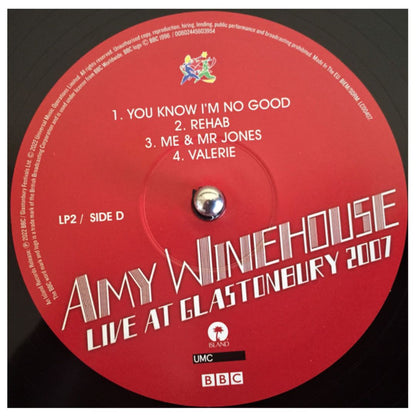 AMY WINEHOUSE - LIVE AT GLASTONBURY 2007 (2LP) | VINILO