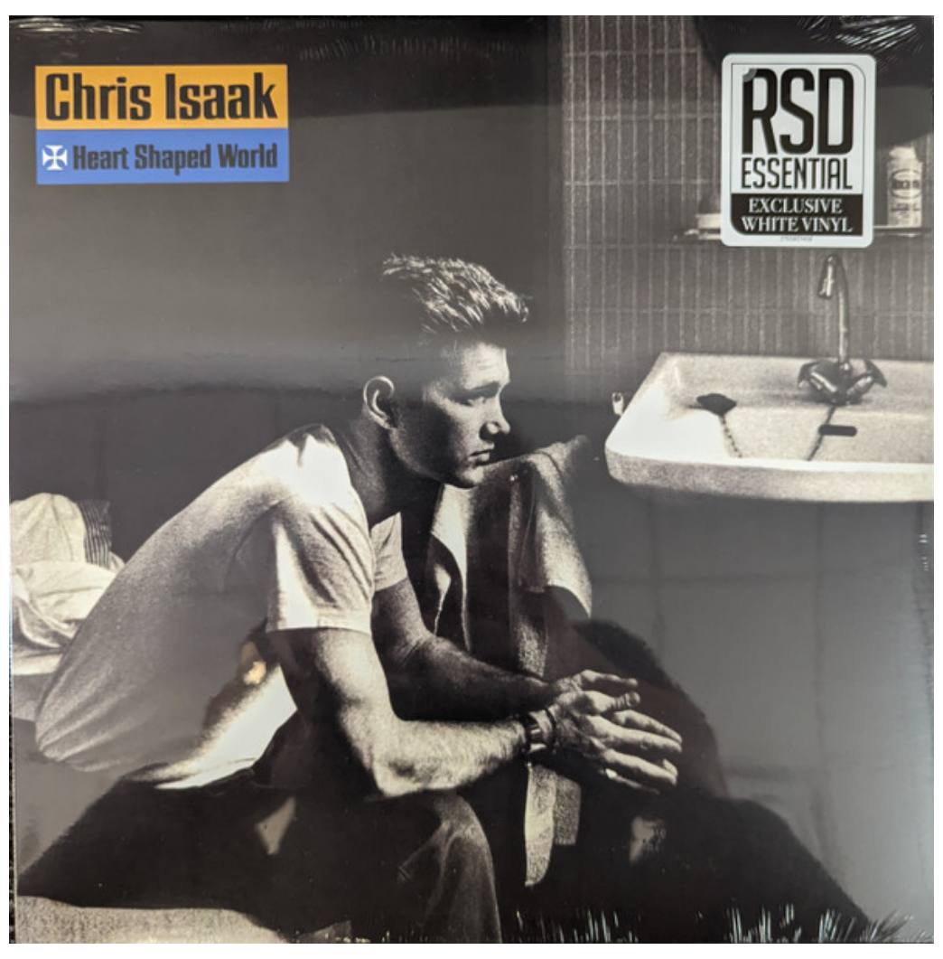 CHRIS ISAAK - HEART SHAPPED WORLD (WHITE VINYL) | VINILO