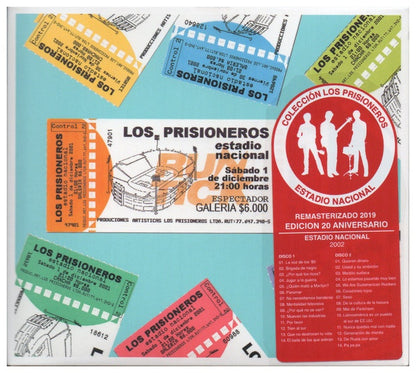 LOS PRISIONEROS - ESTADIO NACIONAL (2CD) (REMASTERIZADO) | CD