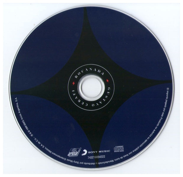 GUSTAVO CERATI  - BOCANADA    | CD