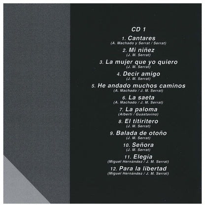 JOAN MANUEL SERRAT - 24 PAGINAS INOLVIDABLES (2CD) | CD