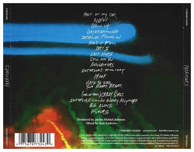 PARAMORE - PARAMORE | CD