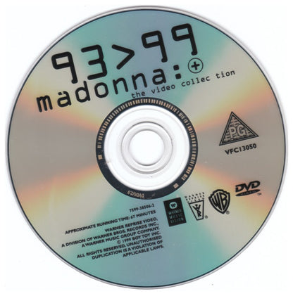 MADONNA - THE VIDEO COLLECTION 93-99 | DVD