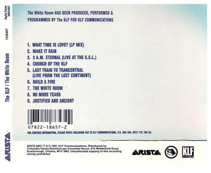 KLF - THE WHITE ROOM | CD USADO