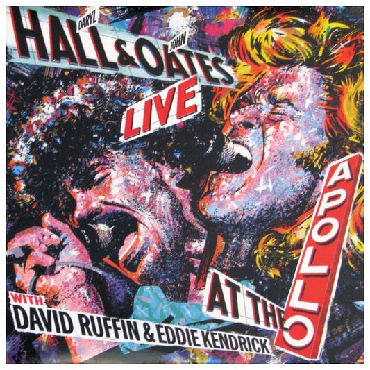 DARYL HALL & JOHN OATES - LIVE AT THE APOLLO | VINILO USADO