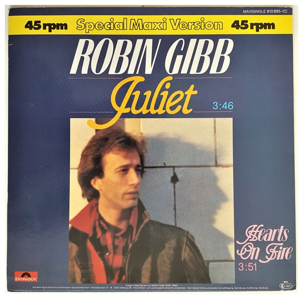 ROBIN GIBB - JULIET | 12" MAXI SINGLE USADO