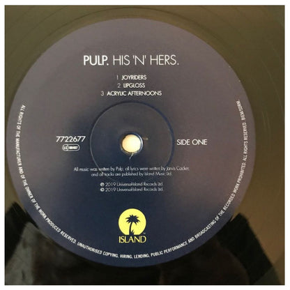 PULP - HIS 'N' HERS (2LP) | VINILO