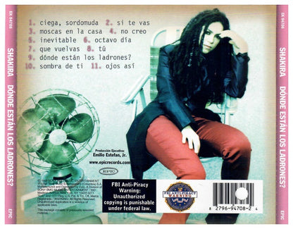 SHAKIRA - DONDE ESTAN LOS LADRONES | CD