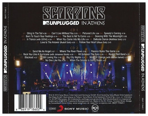 SCORPIONS - MTV UNPLUGGED (2CD) | CD