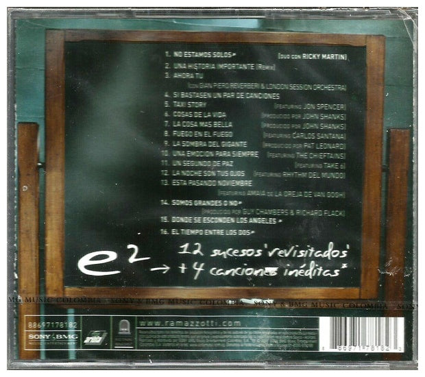 EROS RAMAZZOTTI - E2: GRANDES EXITOS (VERSION EN ESPAÑOL) | CD