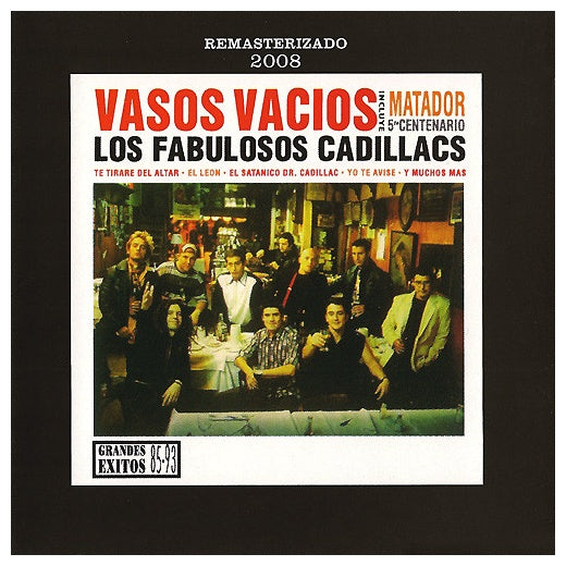 FABULOSOS CADILLACS - VASOS VACIOS  (REMASTERIZADO) | CD