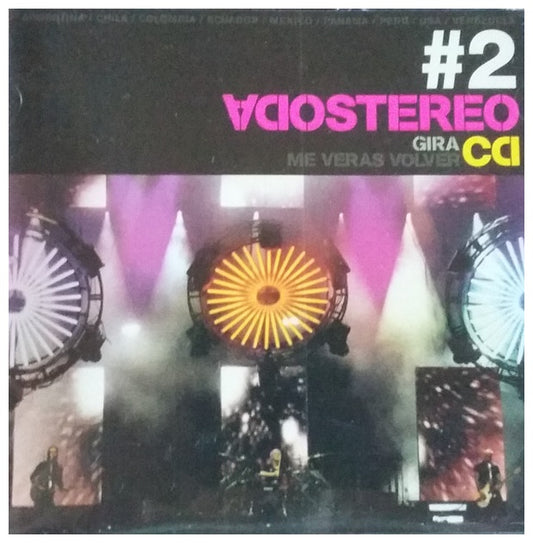 SODA STEREO - ME VERAS VOLVER GIRA 2007 VOL. 2 | CD