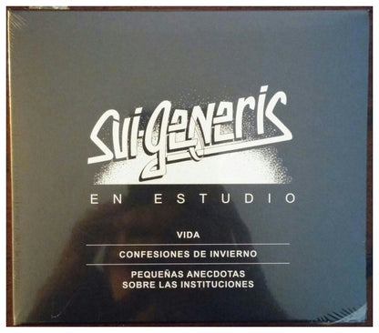 SUI GENERIS - SUI GENERIS EN ESTUDIO (3CD) | CD