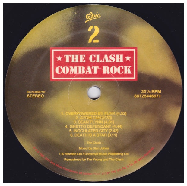 CLASH - COMBAT ROCK | VINILO