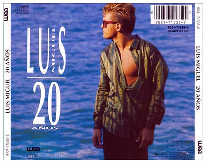 LUIS MIGUEL - 20 AÑOS | CD