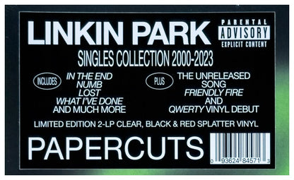 LINKIN PARK - PAPERCUTS: SINGLES COLLECTION 2000-2023 (2LP) | VINILO