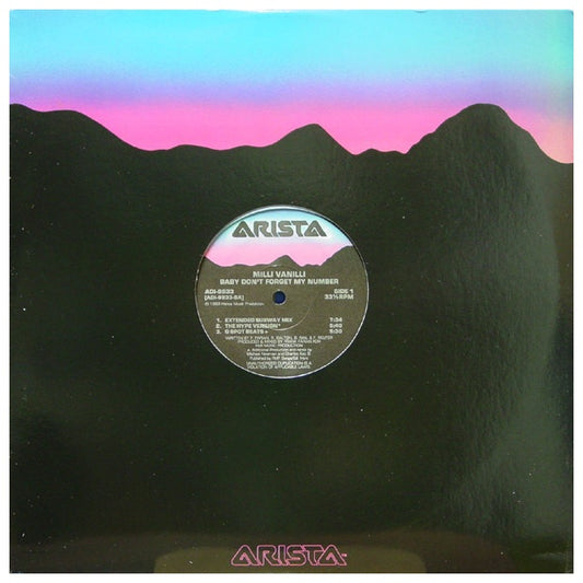 MILLI VANILLI - BABY DON'T FORGET MY NUMBER | 12" MAXI SINGLE USADO