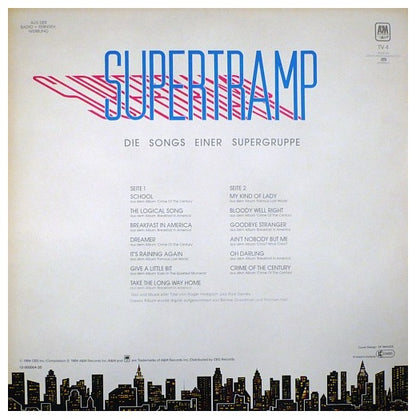 SUPERTRAMP - DIE SONGS EINER SUPERGRUPPE: THE HITS | VINILO USADO