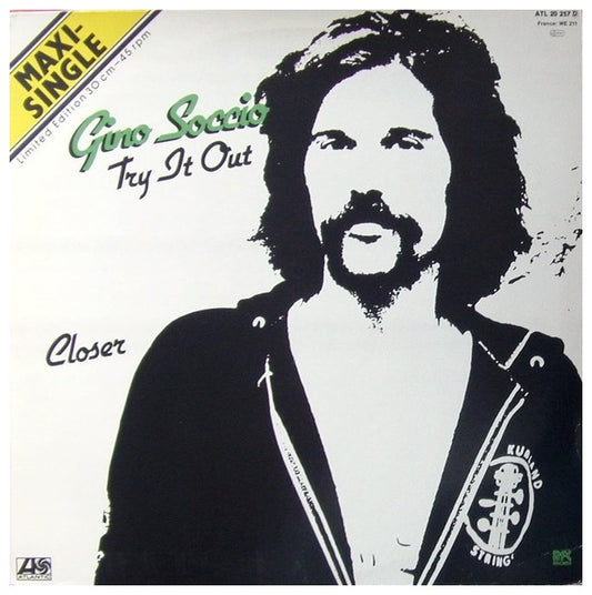GINO SOCCIO - TRY IT OUT | 12" MAXI SINGLE USADO